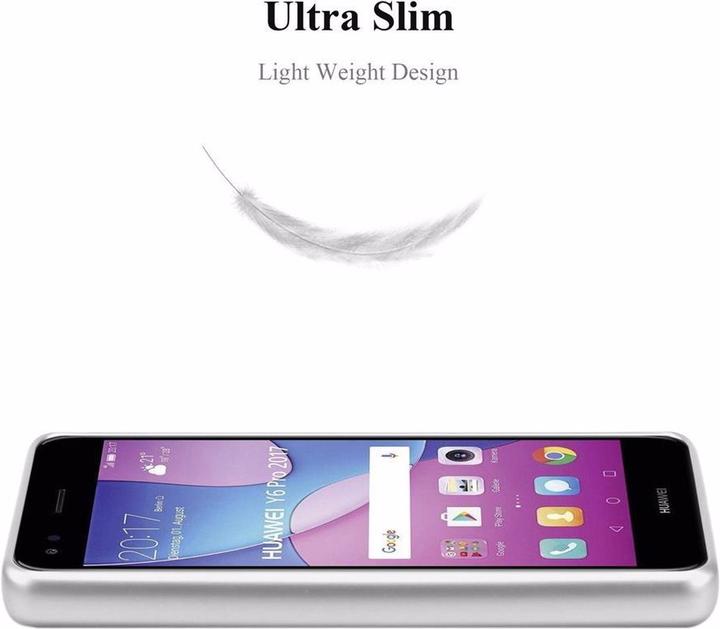 Actual product image Cadorabo TPU Matt Metallic Cover (Huawei Y6 Pro (2017))