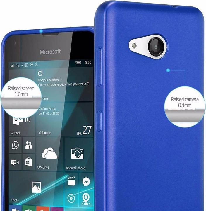 Produktbild Cadorabo TPU Matt Metallic Cover (Microsoft Lumia 550)