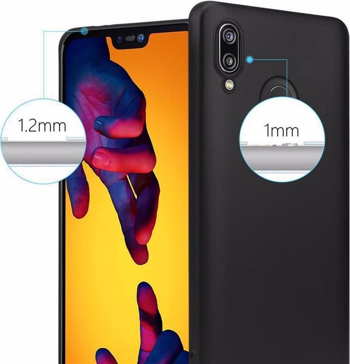 Actual product image Cadorabo TPU Matt Metallic Cover (Huawei P20 Lite)