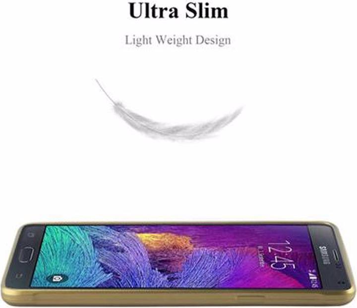 Actual product image Cadorabo TPU Matt Metallic Cover (Samsung Galaxy Note 4)