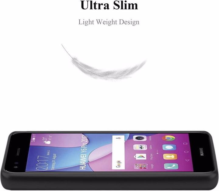 Image du produit Cadorabo Couverture métallique mate TPU (Huawei Y6 Pro (2017))