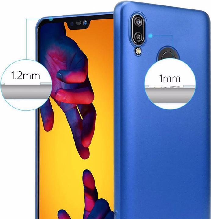 Produktbild Cadorabo TPU Matt Metallic Cover (Huawei P20 Lite)