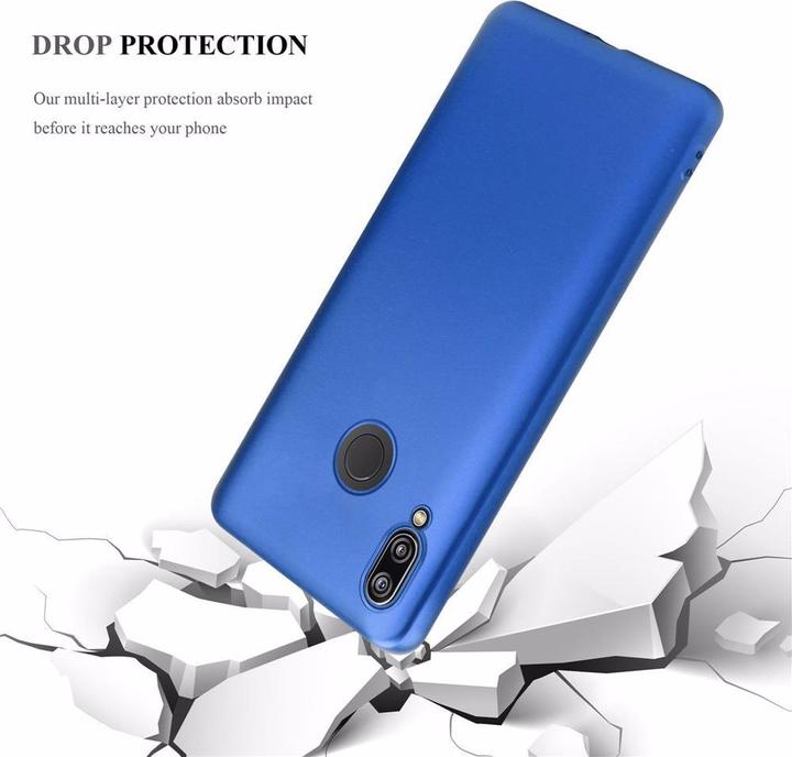 Produktbild Cadorabo TPU Matt Metallic Cover (Huawei P20 Lite)