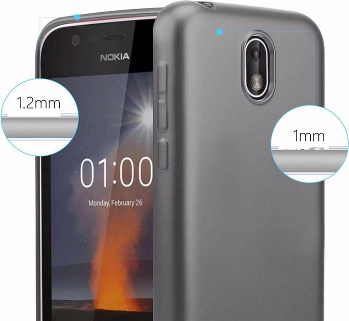 Immagine prodotto Cadorabo Copertura metallica opaca in TPU (Nokia 1)