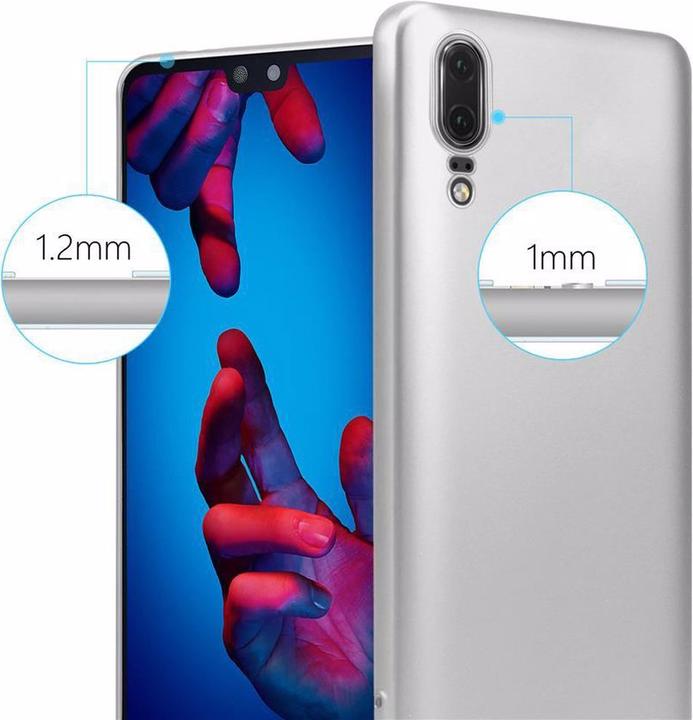 Productafbeelding Cadorabo TPU matte metalen hoes (Cubot P20)