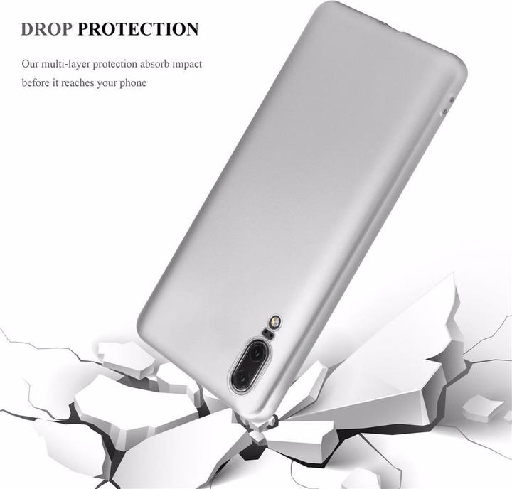 Productafbeelding Cadorabo TPU matte metalen hoes (Cubot P20)