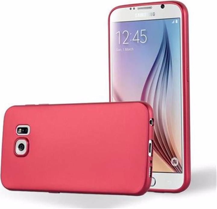 Actual product image Cadorabo TPU Matt Metallic Cover (Samsung Galaxy S6)