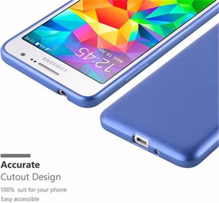 Produktbild Cadorabo TPU Matt Metallic Cover (Samsung Galaxy Grand Prime)