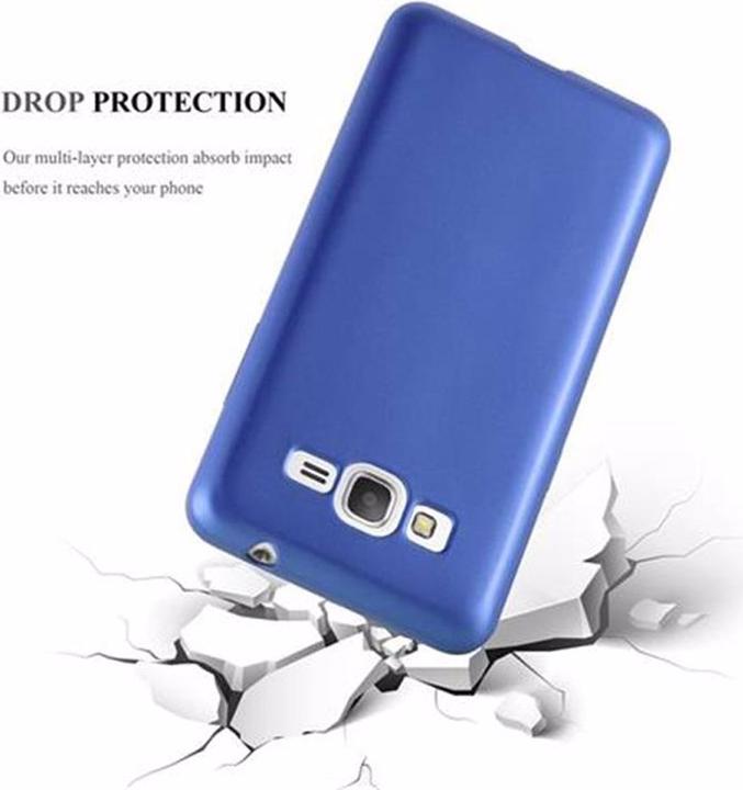Produktbild Cadorabo TPU Matt Metallic Cover (Samsung Galaxy Grand Prime)