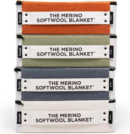 Image du produit Rumpl Couverture Merino Softwool (127 x 178 cm)