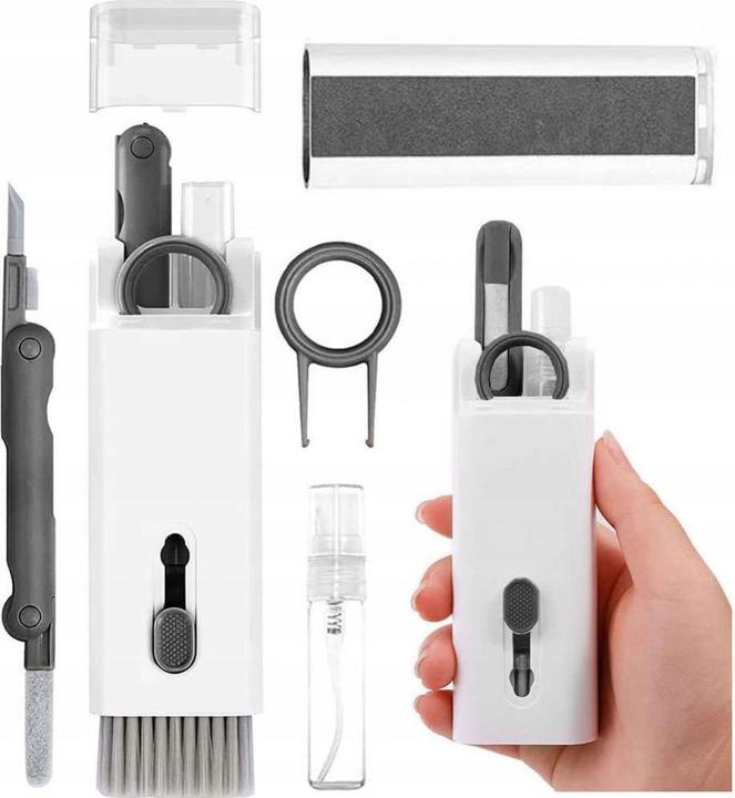 Produktbild Hurtel Multifunktionales 7-in-1-Reinigungsset für Kopfhörer und Tastatur