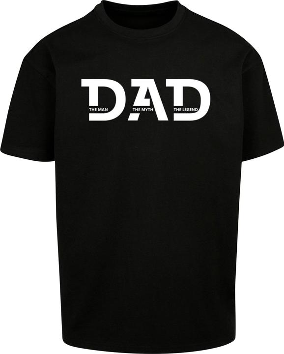 Immagine prodotto Merchcode Festa del papà - T-shirt oversize pesante "L'uomo, il mito, la leggenda" - 116589 (3XL)