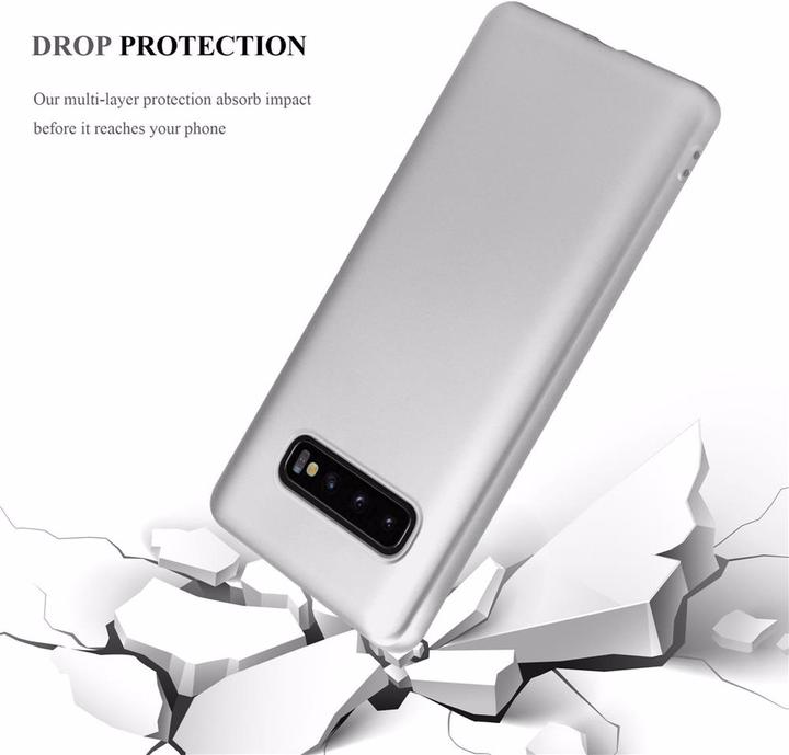 Productafbeelding Cadorabo TPU matte metalen hoes (Samsung Galaxy S10)
