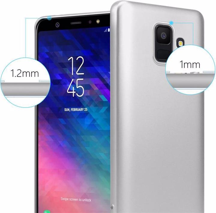 Image du produit Cadorabo Couverture métallique mate TPU (Samsung Galaxy J6 (2018))