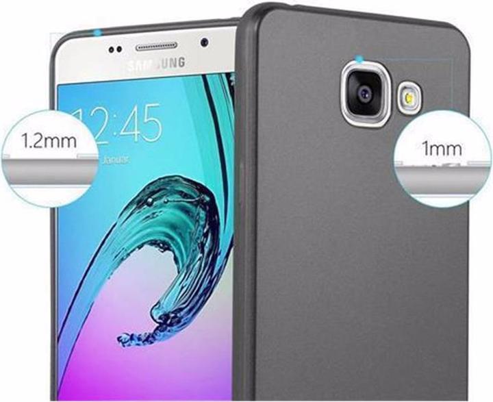 Image du produit Cadorabo Couverture métallique mate TPU (Samsung Galaxy A3 (2016))