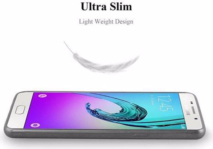 Image du produit Cadorabo Couverture métallique mate TPU (Samsung Galaxy A3 (2016))