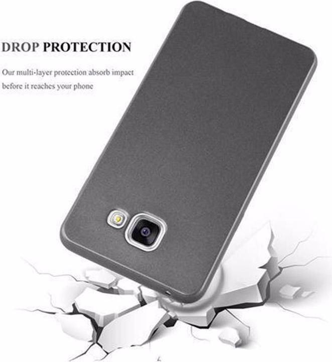 Image du produit Cadorabo Couverture métallique mate TPU (Samsung Galaxy A3 (2016))