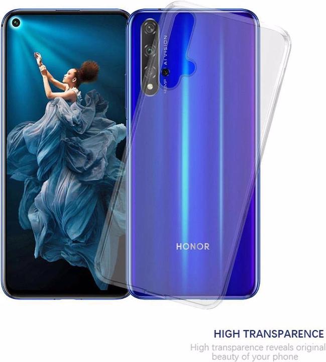 Immagine prodotto Cadorabo TPU ultra sottile AIR Cover (K20, Huawei Nova 5T, TCL 20S)