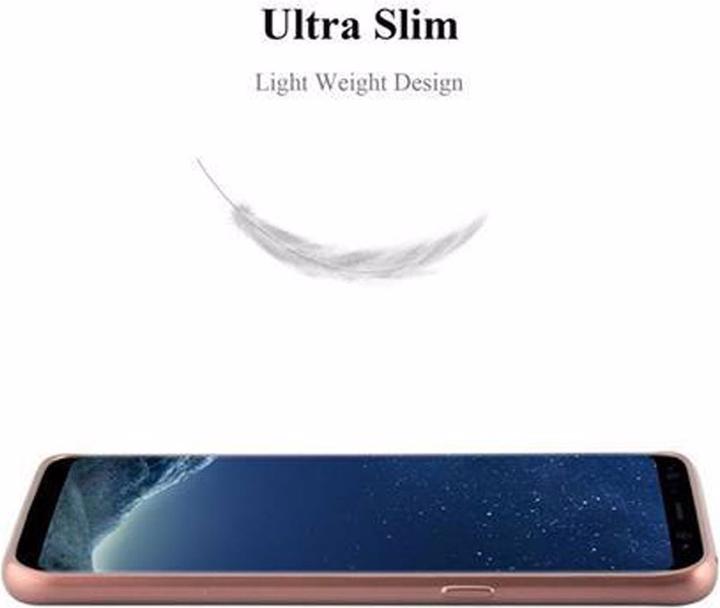 Image du produit Cadorabo Couverture métallique mate TPU (Samsung Galaxy S8+)