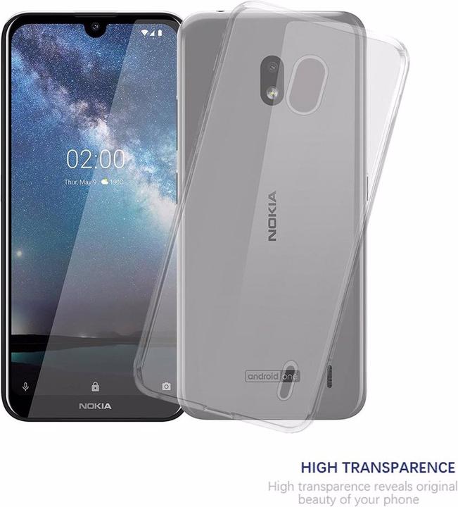Actual product image Cadorabo TPU Ultra Slim AIR Cover (Nokia 2.2)