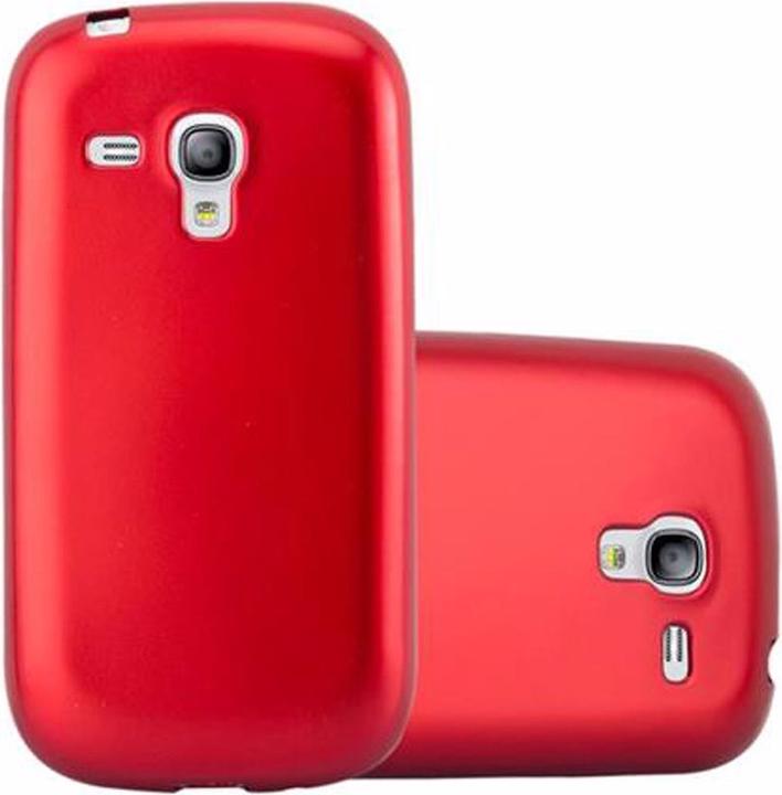 Image du produit Cadorabo Couverture métallique mate TPU (Samsung Galaxy S3 Mini)