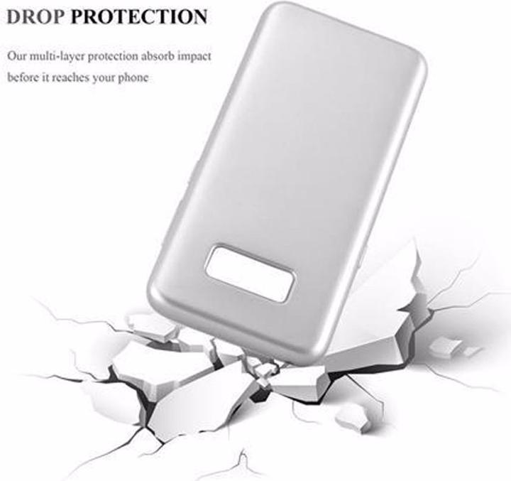 Image du produit Cadorabo Couverture métallique mate TPU (Samsung Galaxy S8+)