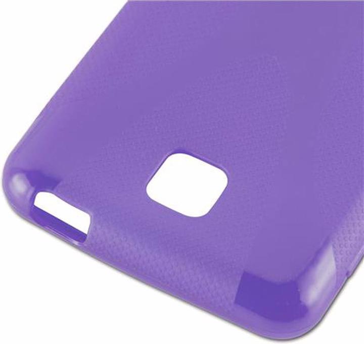 Actual product image Cadorabo TPU X-Line Cover (LG Optimus F5, LG Lucid 2)