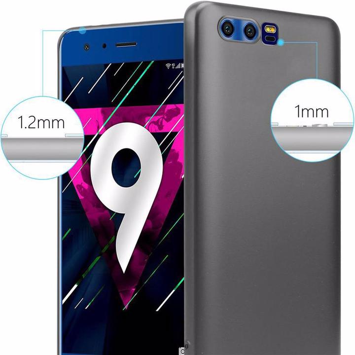 Image du produit Cadorabo Couverture métallique mate TPU (Honor 9)