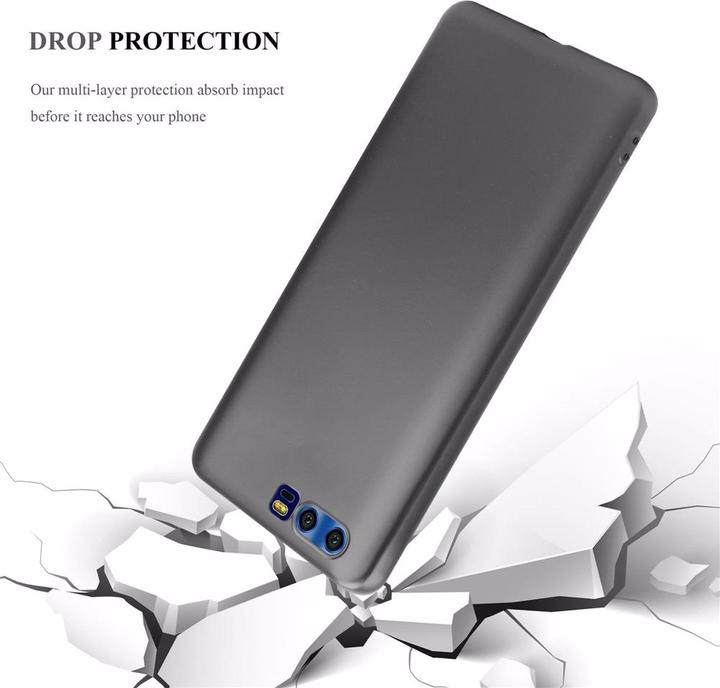 Image du produit Cadorabo Couverture métallique mate TPU (Honor 9)