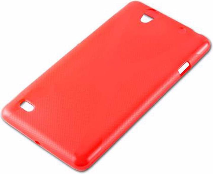 Actual product image Cadorabo TPU X-Line Cover (Sony Xperia C4)