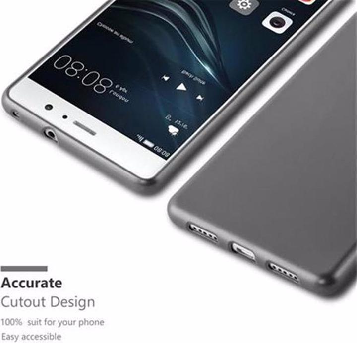 Image du produit Cadorabo Couverture métallique mate TPU (Huawei P9 Lite)
