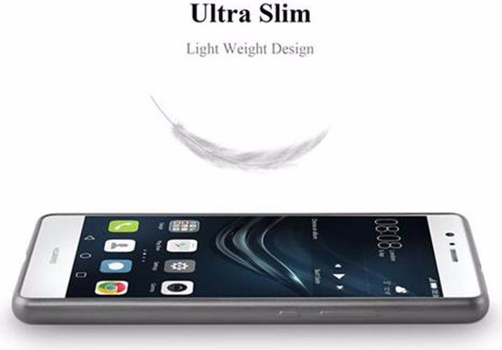 Image du produit Cadorabo Couverture métallique mate TPU (Huawei P9 Lite)
