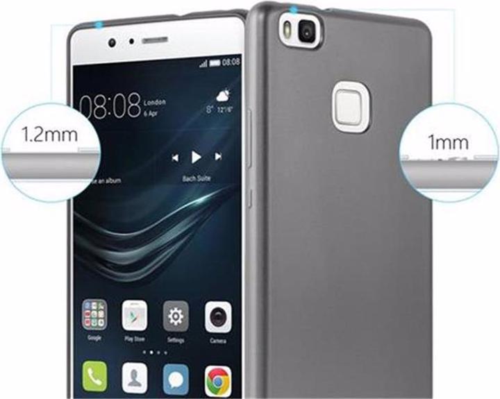 Image du produit Cadorabo Couverture métallique mate TPU (Huawei P9 Lite)