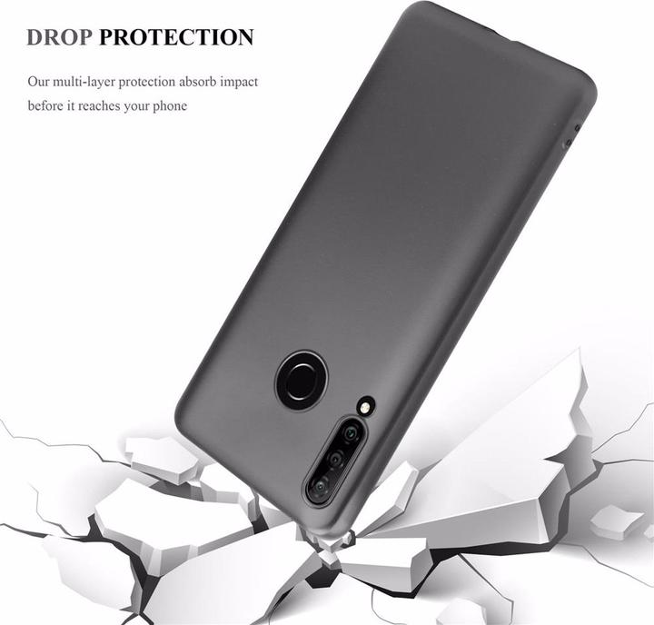 Image du produit Cadorabo Couverture métallique mate TPU (Huawei P30 Lite)