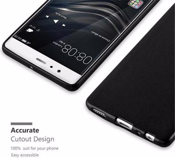 Actual product image Cadorabo TPU Matt Metallic Cover (Huawei P9)