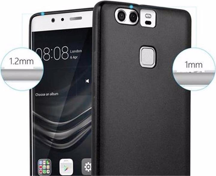 Actual product image Cadorabo TPU Matt Metallic Cover (Huawei P9)