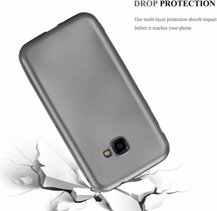 Actual product image Cadorabo TPU Matt Metallic Cover (Samsung Galaxy Xcover 4, Samsung Galaxy Xcover 4s)