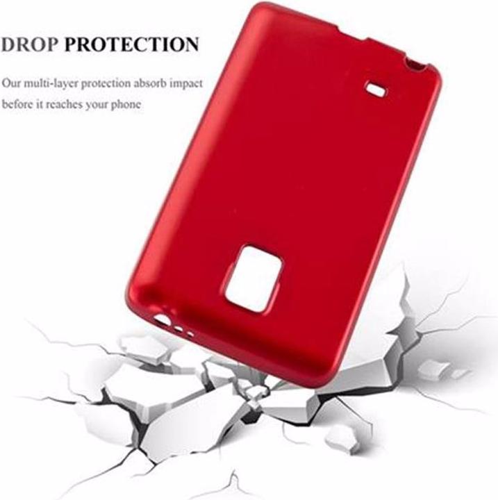 Actual product image Cadorabo TPU Matt Metallic Cover (Samsung Galaxy Note Edge)
