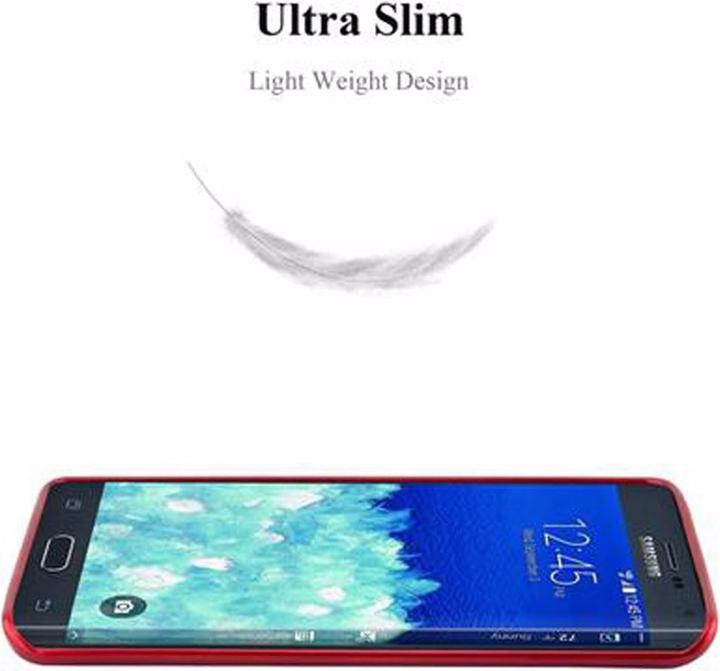 Actual product image Cadorabo TPU Matt Metallic Cover (Samsung Galaxy Note Edge)