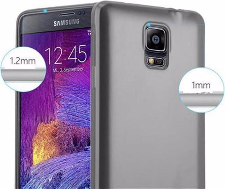Image du produit Cadorabo Couverture métallique mate TPU (Samsung Galaxy Note 4)