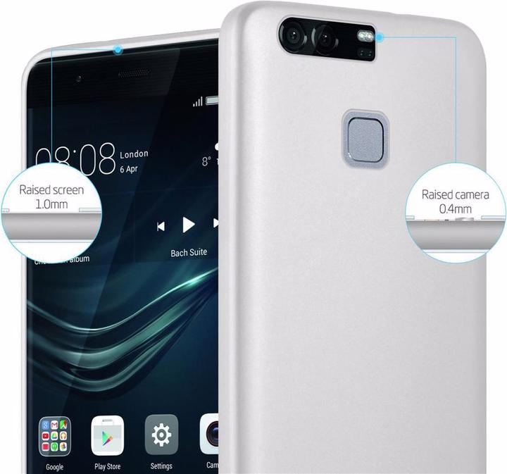 Actual product image Cadorabo TPU Matt Metallic Cover (Huawei P9 Plus)