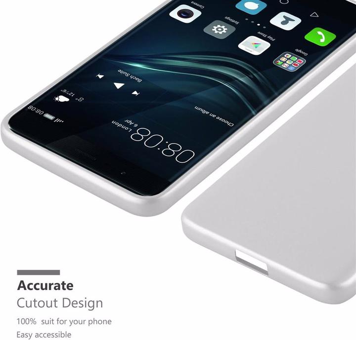 Actual product image Cadorabo TPU Matt Metallic Cover (Huawei P9 Plus)