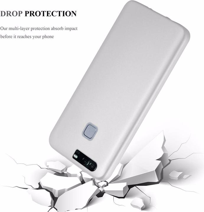 Actual product image Cadorabo TPU Matt Metallic Cover (Huawei P9 Plus)