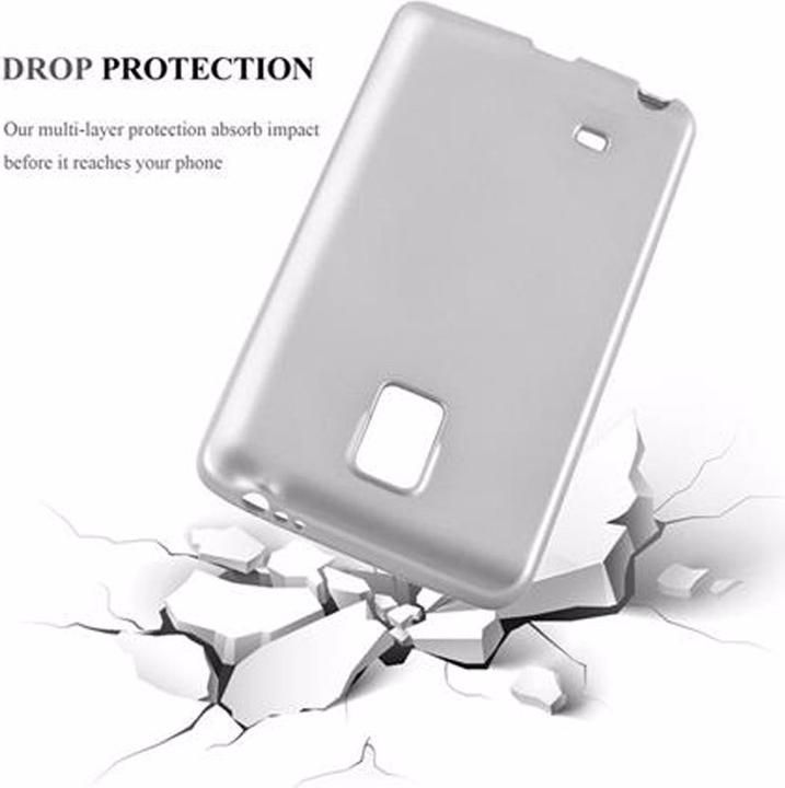 Produktbild Cadorabo TPU Matt Metallic Cover (Samsung Galaxy Note Edge)