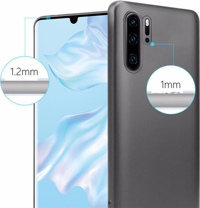 Image du produit Cadorabo Couverture métallique mate TPU (Huawei P30 Pro)