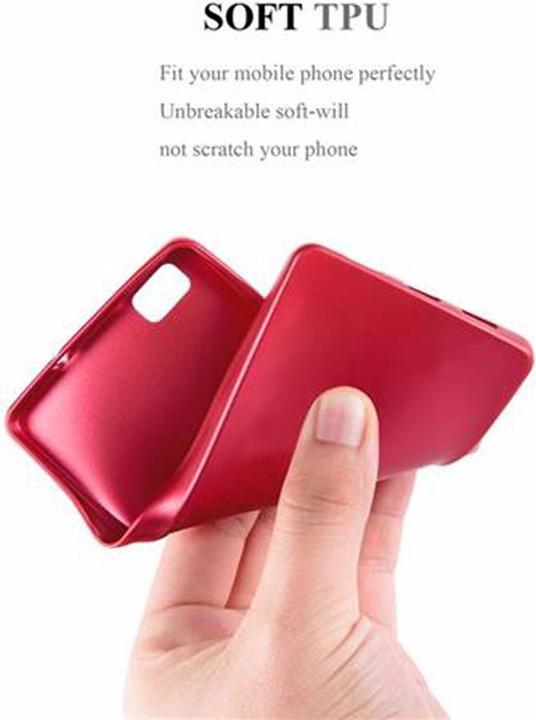 Image du produit Cadorabo Couverture métallique mate TPU (Huawei P8 Lite)