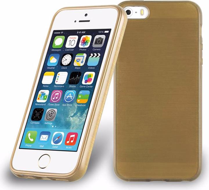 Actual product image Cadorabo TPU Brushed Cover (Apple iPhone 5)