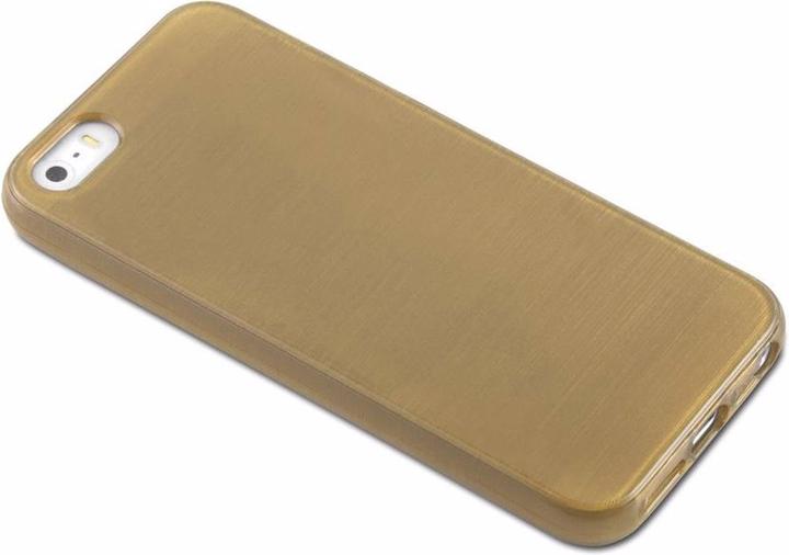 Actual product image Cadorabo TPU Brushed Cover (Apple iPhone 5)