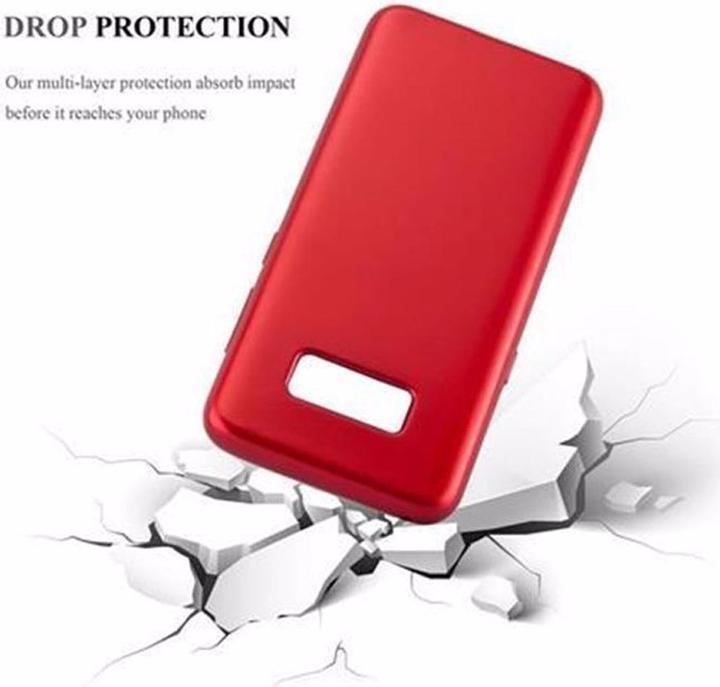 Image du produit Cadorabo Couverture métallique mate TPU (Samsung Galaxy S8+)