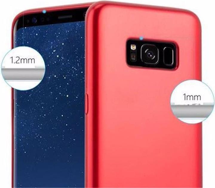 Image du produit Cadorabo Couverture métallique mate TPU (Samsung Galaxy S8+)